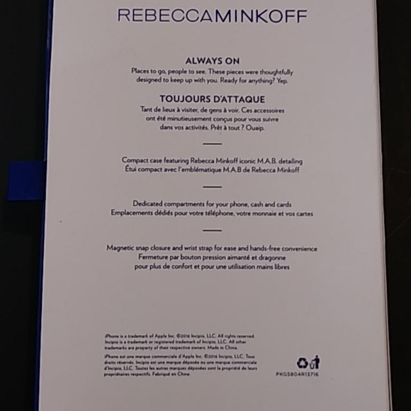 Rebecca Minkoff M.A.B. Tech Wristlet Pochette - Picture 2 of 5